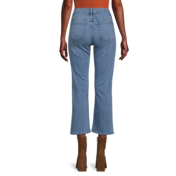 Joe's Jeans The "Zahara" High Waist Crop Bootcut Rawdog Hem MSRP $198 - Picture 2 of 4